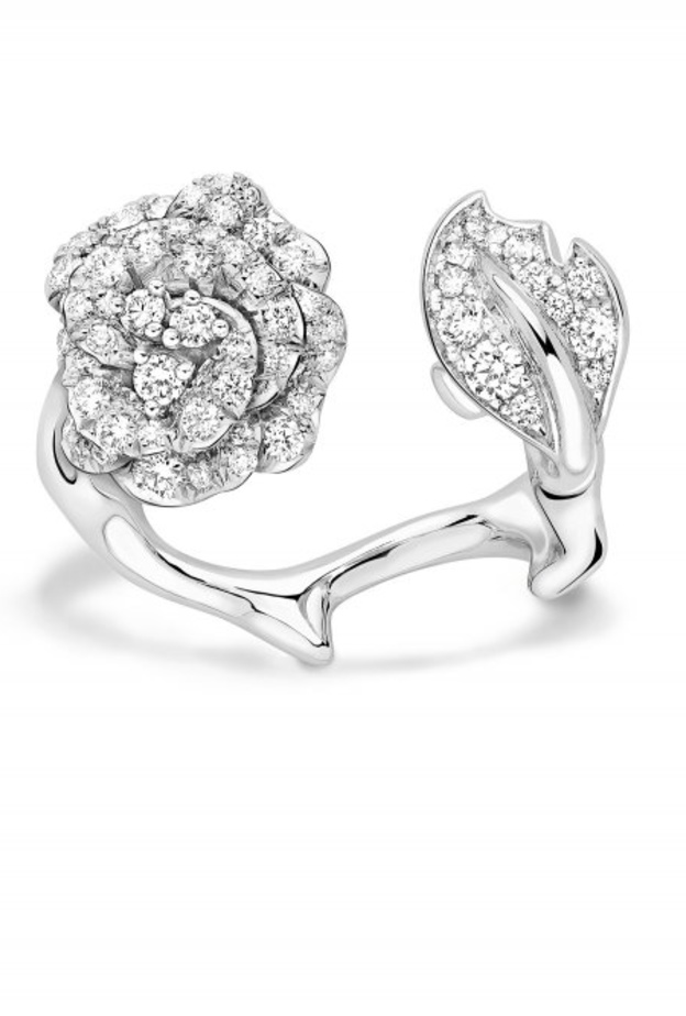 خاتم ميسيكا من الذهب الأبيض