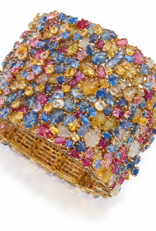 خاتم ذهب أصفر وماس وكارنيليان من ديفيد ويب