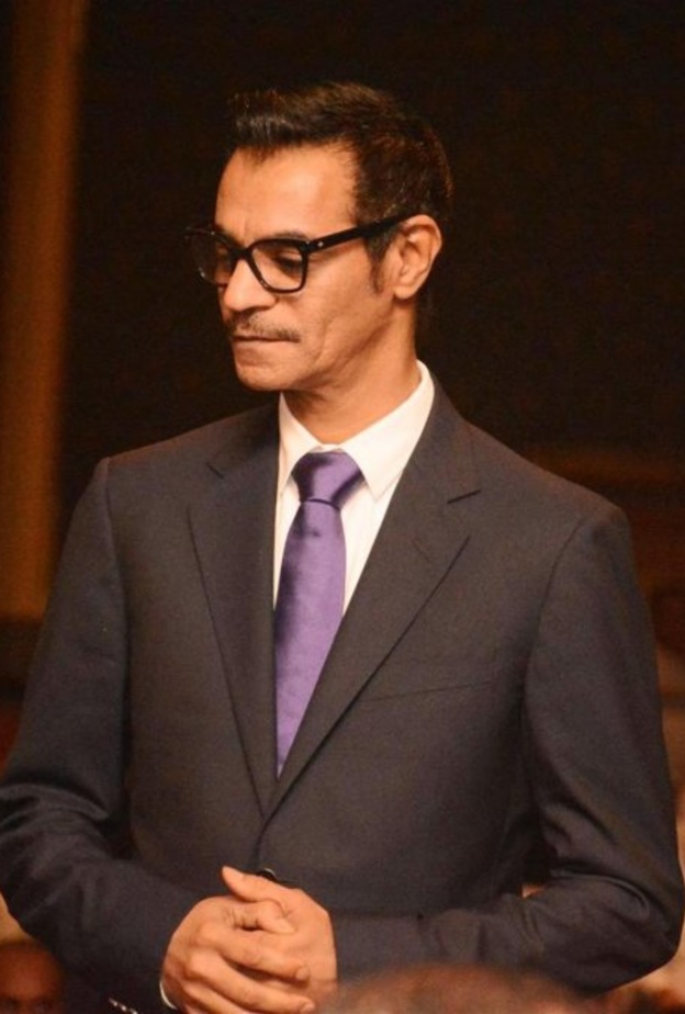 رابح صقر مع الفنان توبي كيث في الرياض