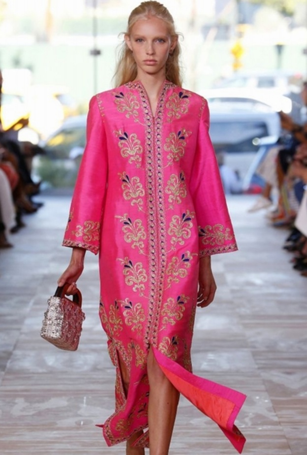 قفطان رمضان 2017 للبنات مزخرف