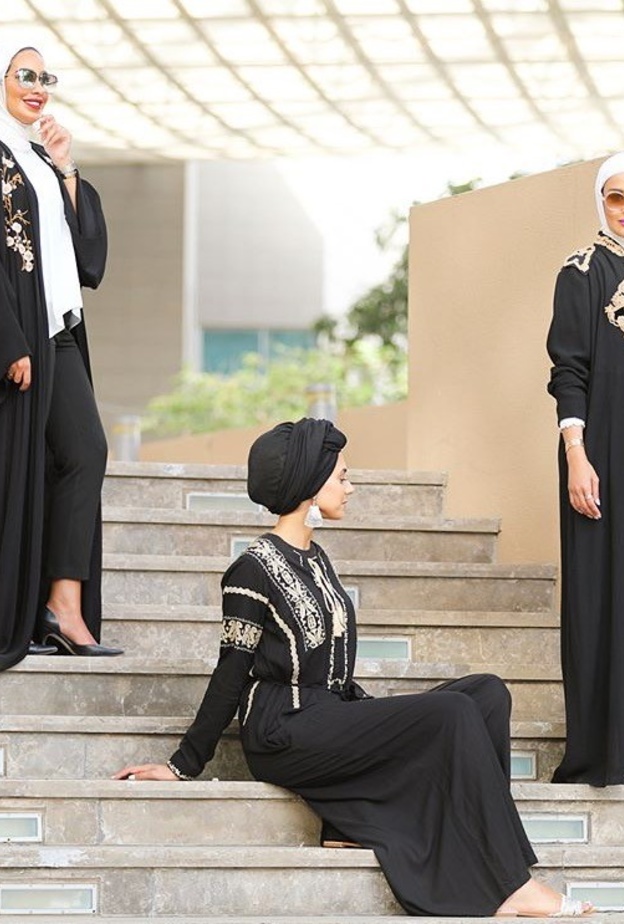 بلقيس بو صخر وأزياء رمضانية أنيقة ومتجددة