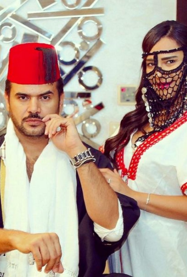 سامو زين وزوجته