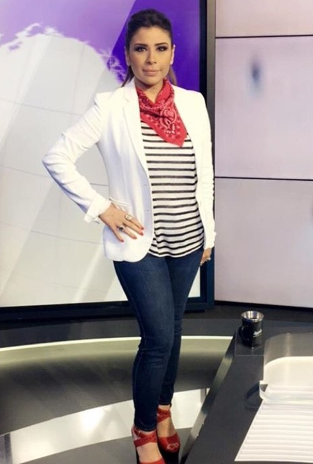 استايل سارة الهادئ يميزها في برنامجها تفاعلكم 