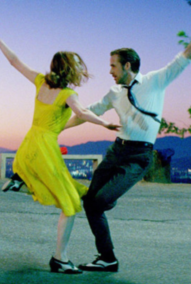 ايما ستون وريان غوسلينغ في La La Land