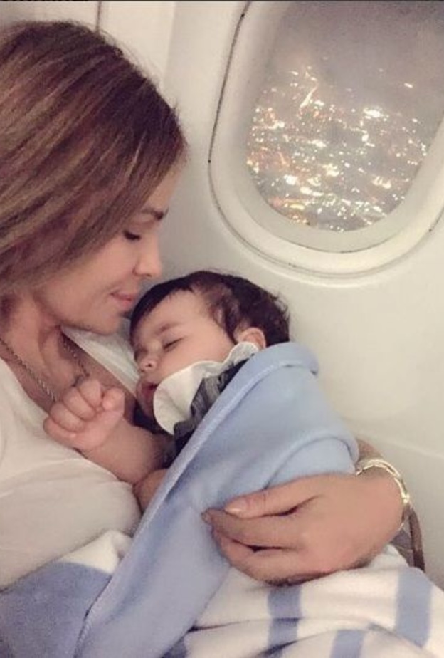 كارول سماحة وابنتها