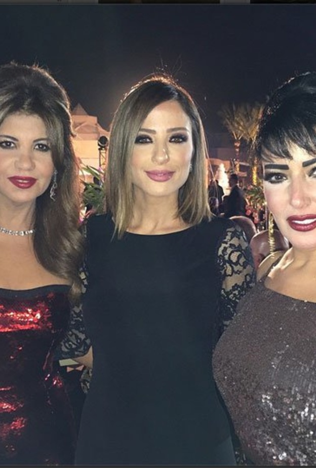 بوسي شلبي مع وفاء الكيلاني وسمية الخشاب