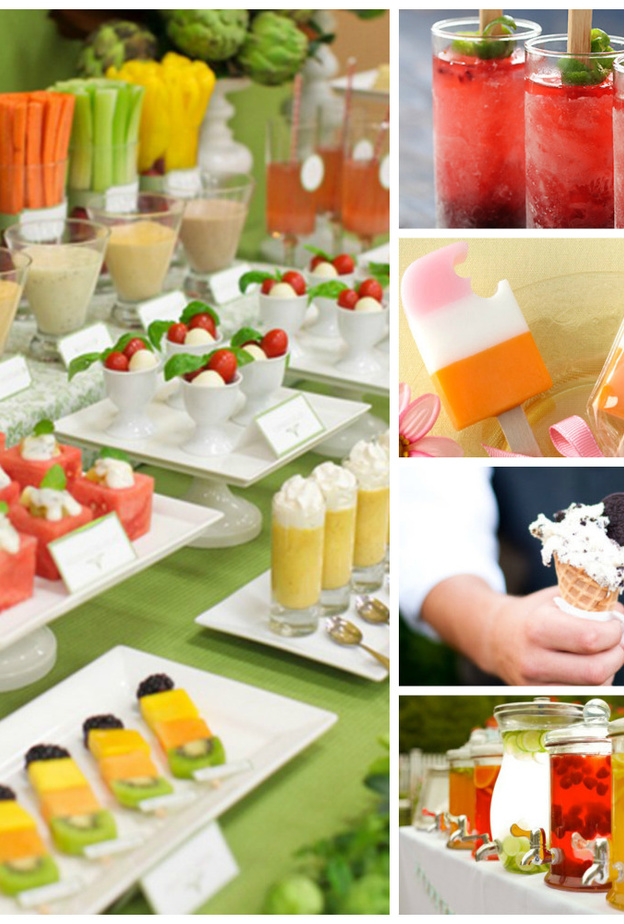 عيدان من الفواكه.