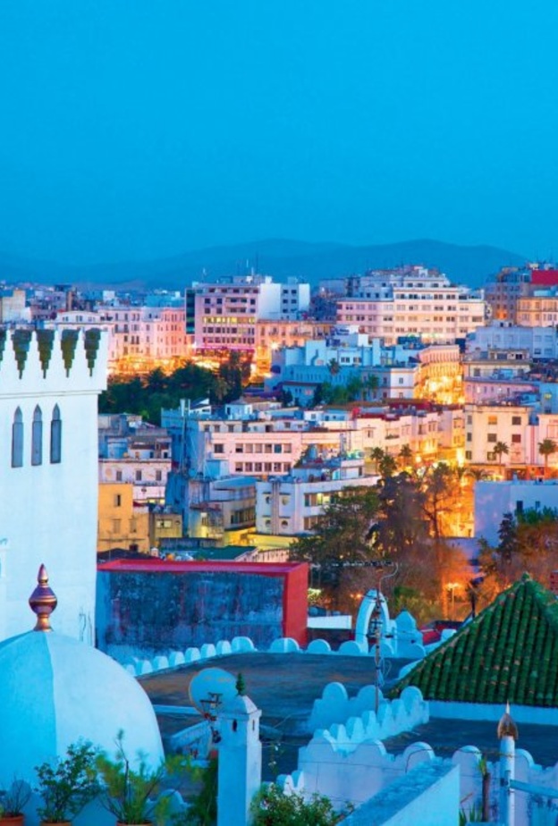 مدينة طنجة في شمال المغرب هي أكثر المدن المغربية التي تحمل طابع أوروبي مميز