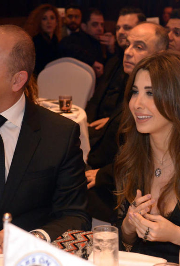 نانسي عجرم وزوجها