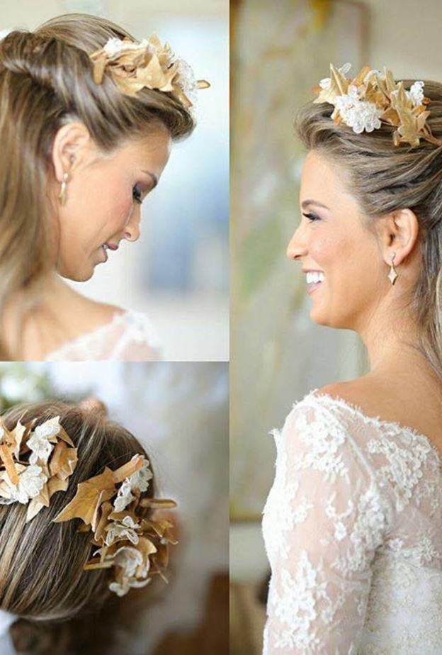 تسريحات شعر العروس