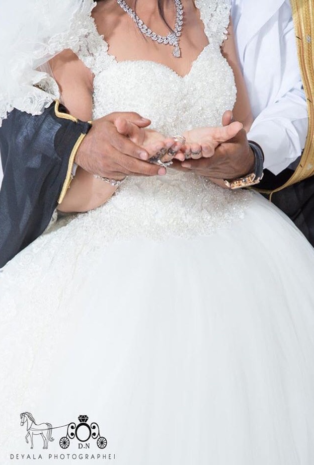 تصوير عروسين من المصورة ناريمان شملان