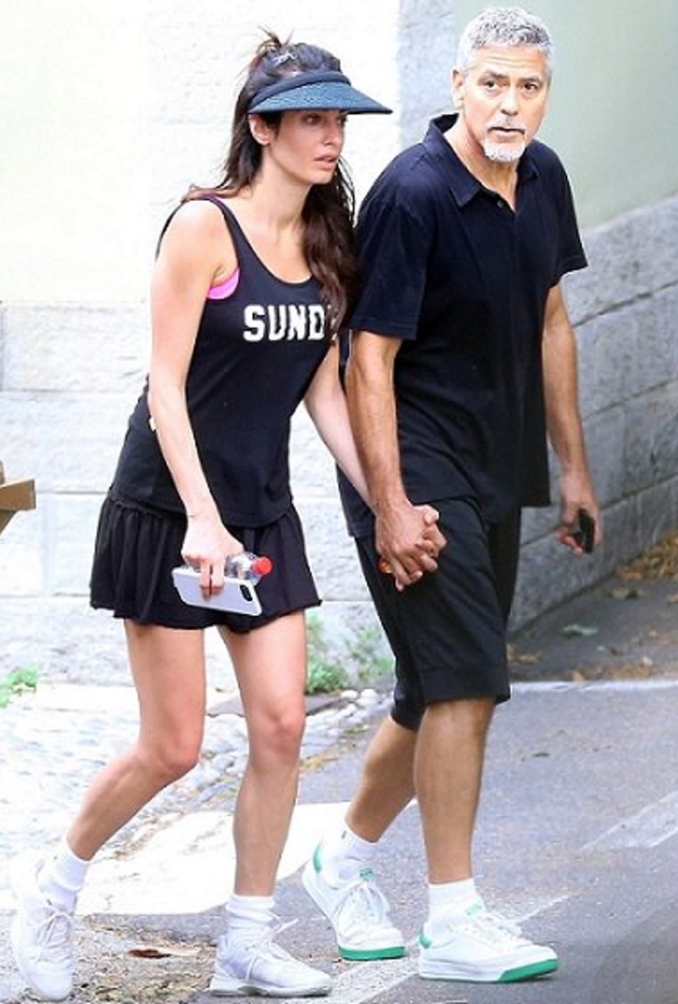 امل علم الدين وجورج كلوني