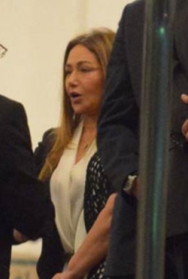 عزاء والدة ليلى علوي