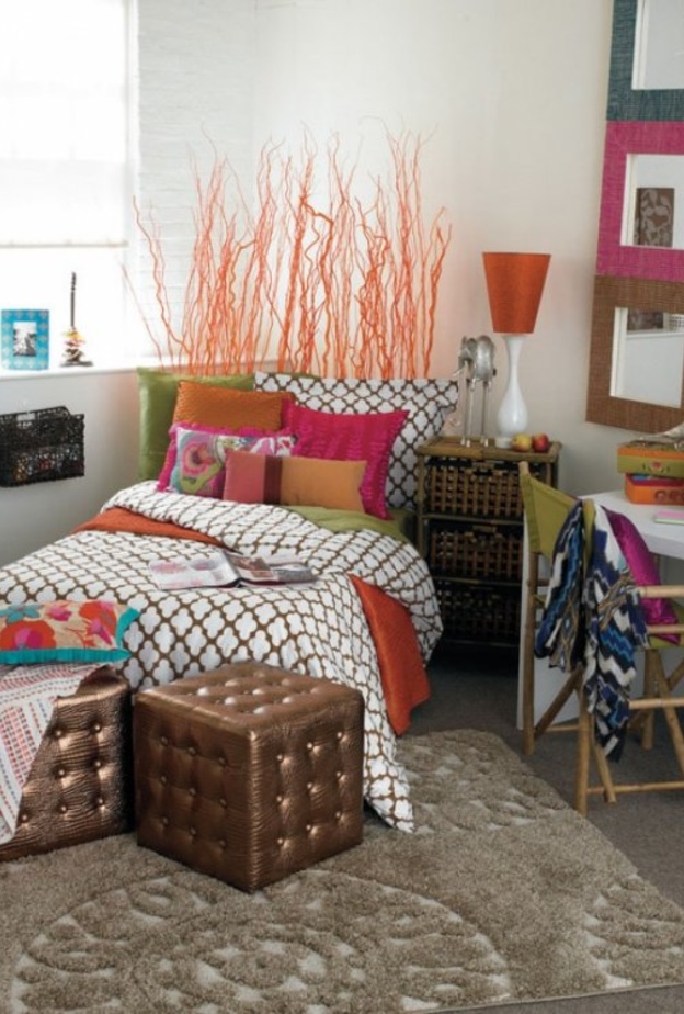 حدى غرف نوم البنات بديكورات شبابية مميزة