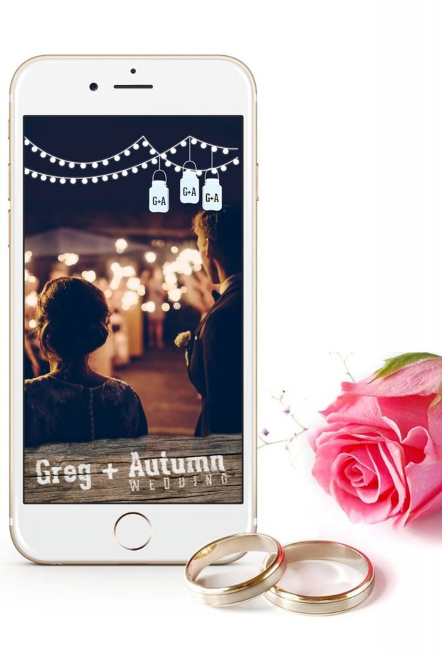 فلاتر سناب شات لمناسبة زفافك الخاصة