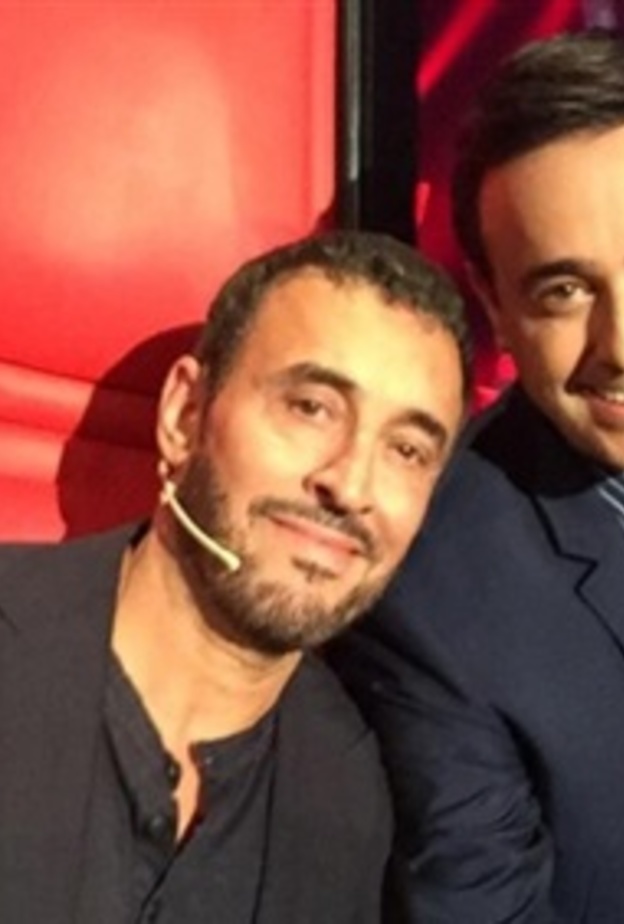 صابر الرباعي وكاظم الساهر