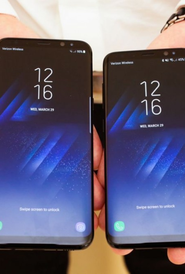 مشكلة في شاشة جالكسي إس 8