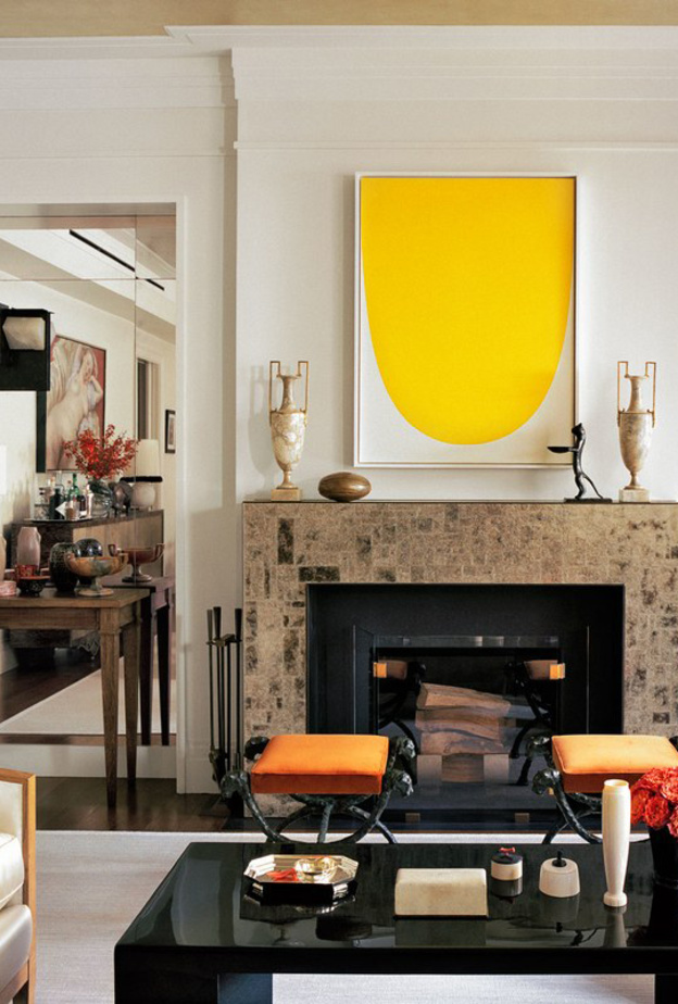 غرفة النوم الرئيسية في منزل مارك جايكوبز Marc Jacobs