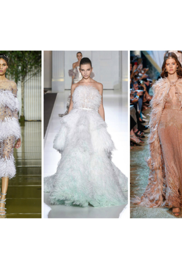 المخمل كما شاهدناه لدى كل من ايلي صعب، ديور، زهير مراد، وجان بول غوتييه