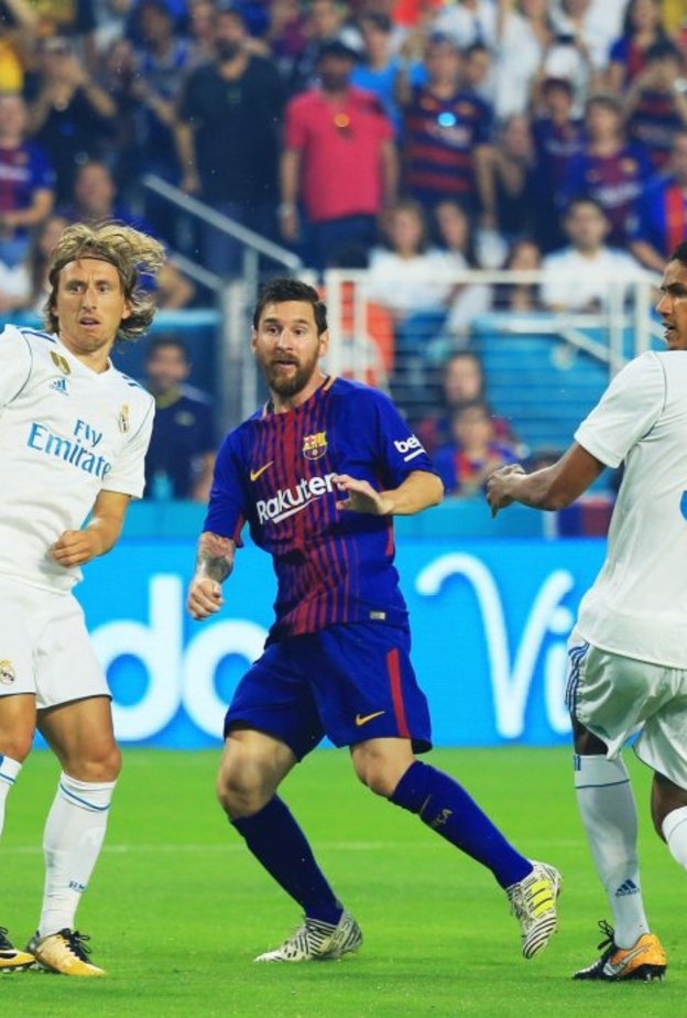 ميسي يسجل في مرمى ريال مدريد