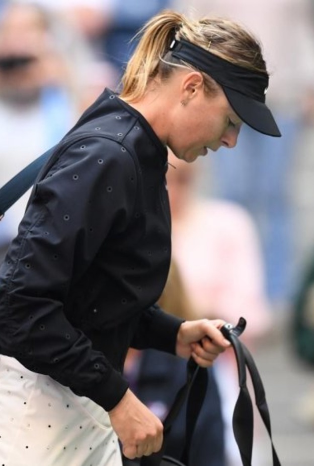 الحسناء ماريا شارابوفا تودع بطولة أمريكا المفتوحة للتنس