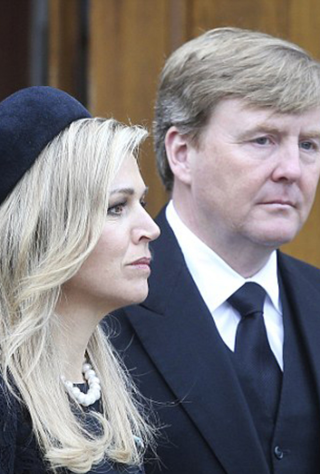 الملكة ماكسيما والملك الكسندر ويليم