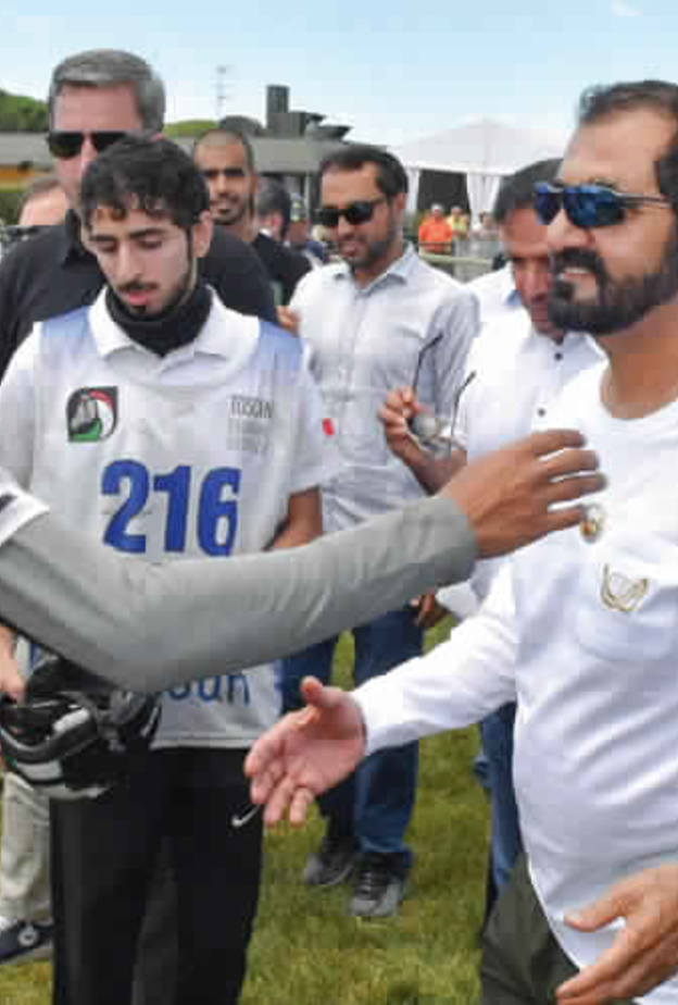 الشيخ محمد بن راشد يشهد تتويج فرسان الإمارات بمهرجان القدرة في إيطاليا