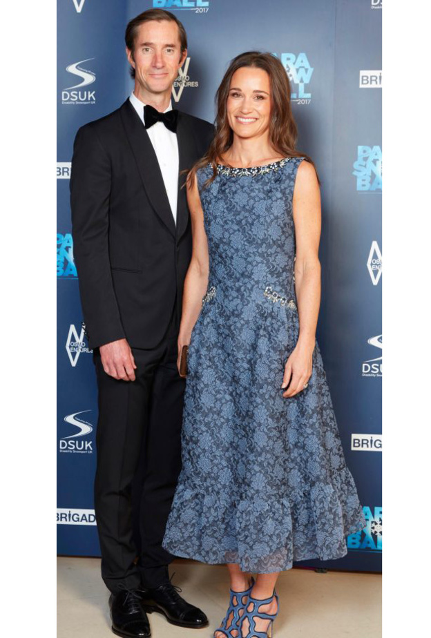 تنسيق كاجول وأنيق اعتمدته كلاً من بيبا ميدلتون وخطيبها جيمس