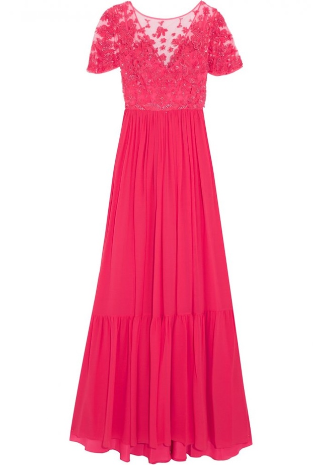 فستان مطرز من زهير مراد