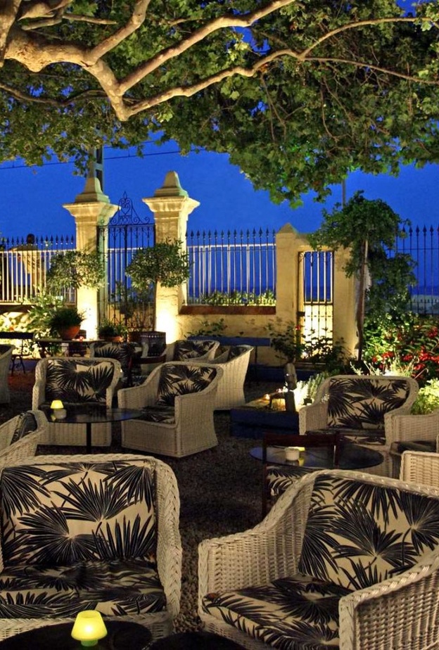 حديقة مطعم Sant Pau