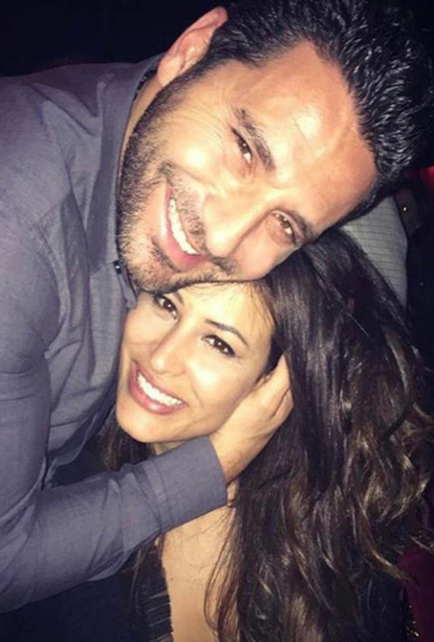 ريم مع السعيدي في صورة عاطفية