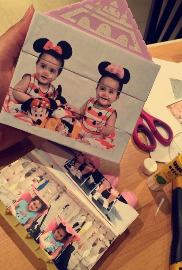 احدى تطبيقات المدربة حنان صالح لتعريف الأطفال بالأرقا