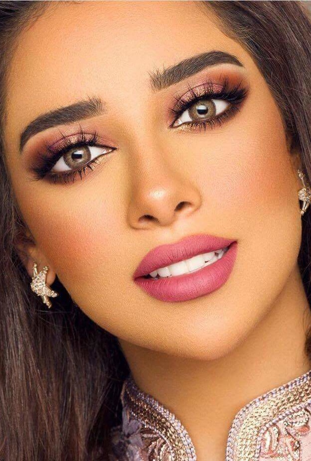 الوان مكياج عيون قوي استوحيه من النجمة بلقيس