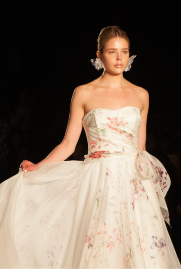 فستان من مجموعة Elisabetta Polignano 