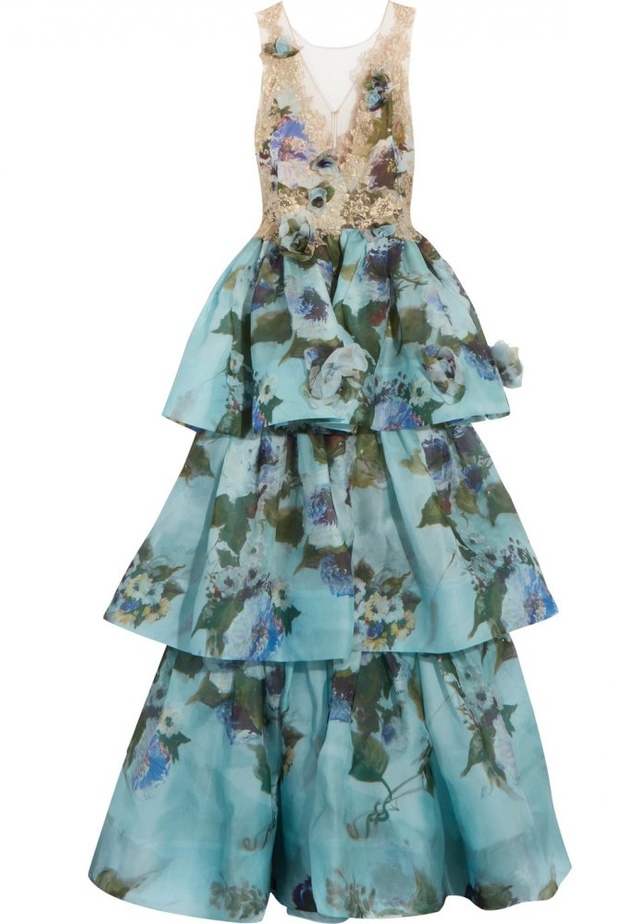 فستان من الحرير من Zuhair Murad