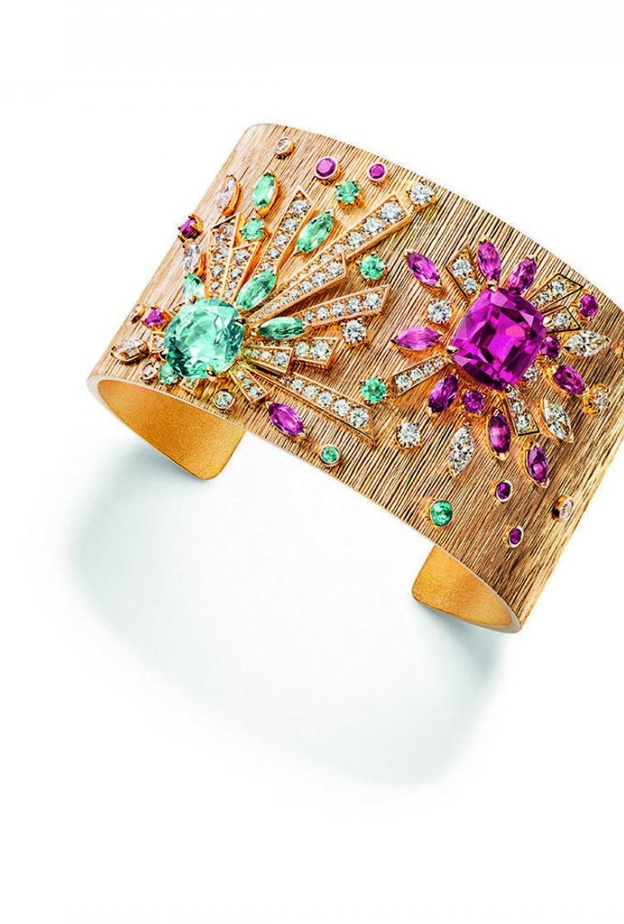 اسوارة ذهب بياجيه من أحدث موديلات أساور ذهب 2017