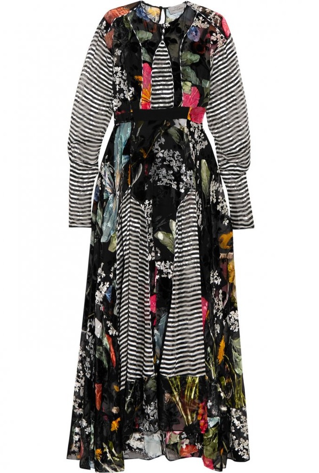 فستان من Saloni.