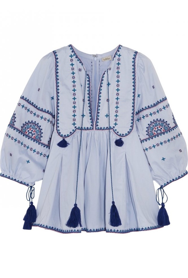 فستان مكشوف الأكتاف من Theory