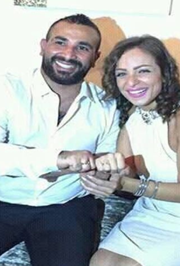 ريم البارودي وأحمد سعد في الخطوبة