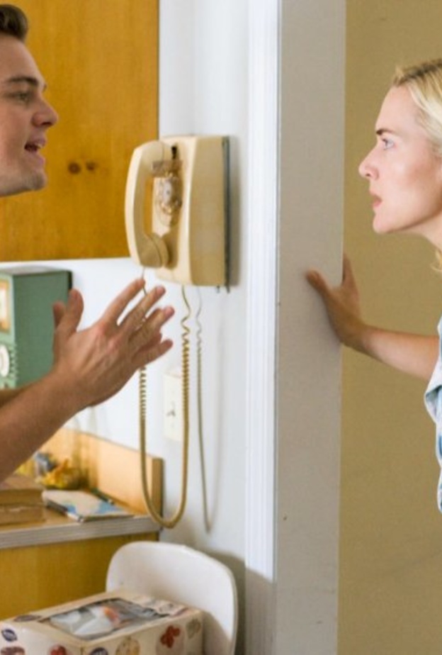 ليوناردو وكيت وينسلت في Revolutionary Road