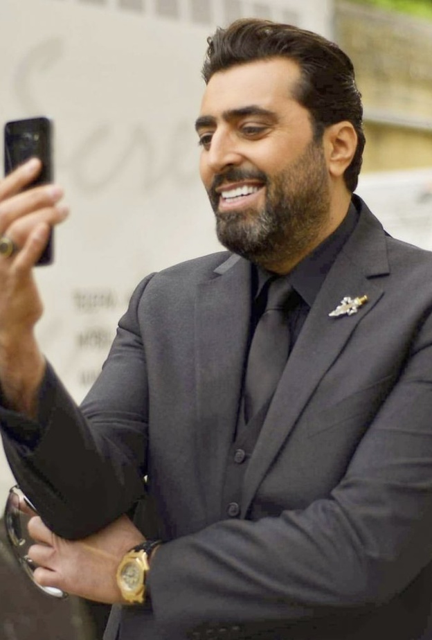 راغب علامة بإطلالة صباحية رياضية