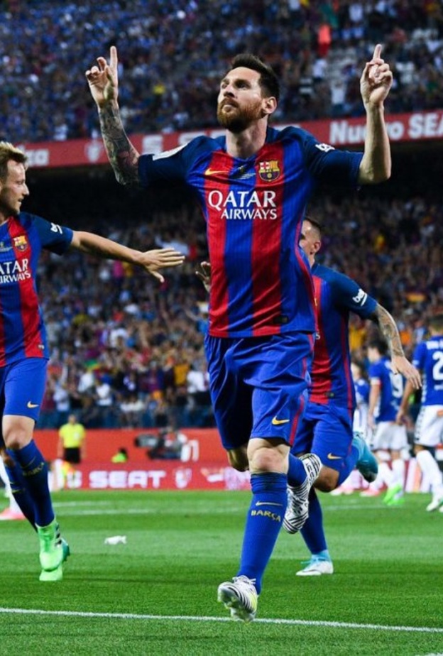 برشلونة يتوج بكأس الملك للمرة الثالثة على التوالي