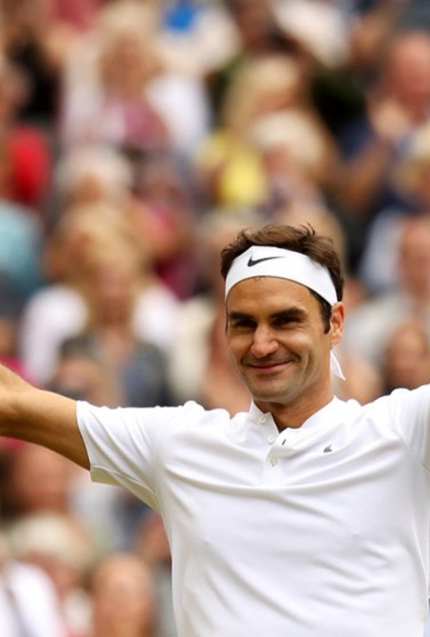 واصل النجم السويسري روجر فيدرر طريقه نحو اللقب الثامن في ويمبلدون