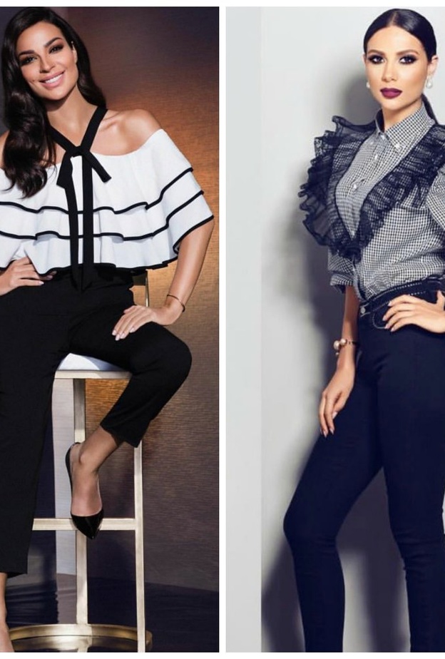 من الاكثر أناقة نادين نجيم ام شيماء هلالي؟