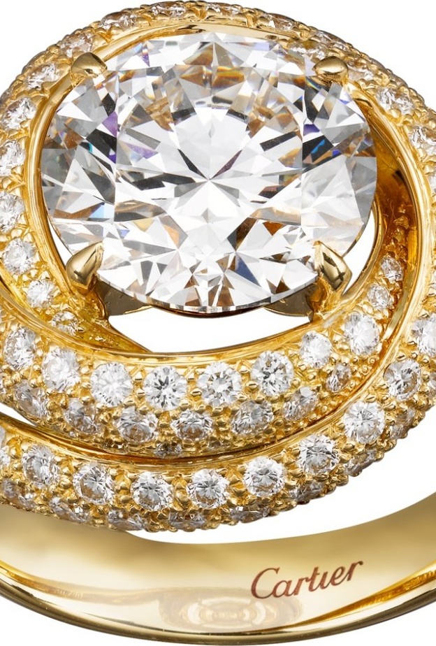 خاتم خطوبة من كارتييه