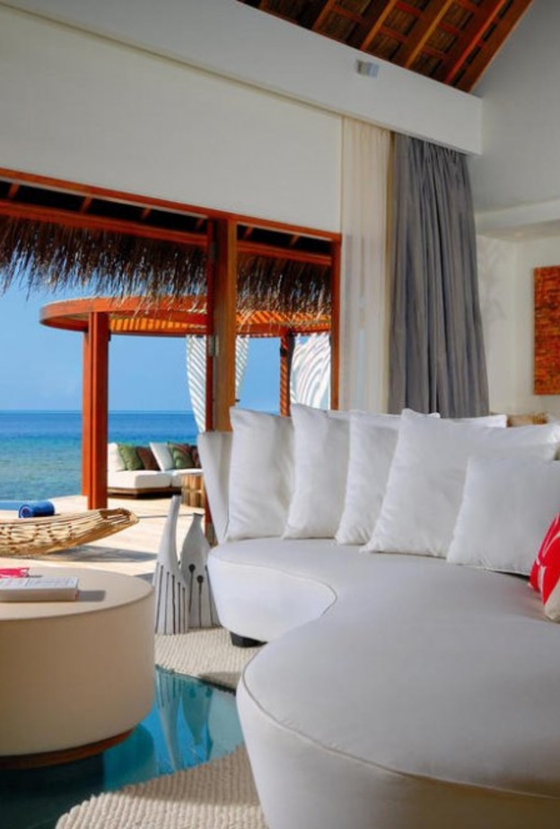 فندق W Maldives - اطلالة الواحة