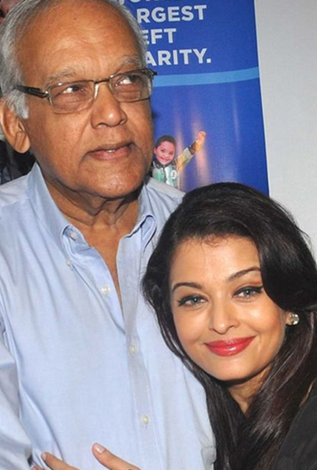 آيشواريا راي ووالدها