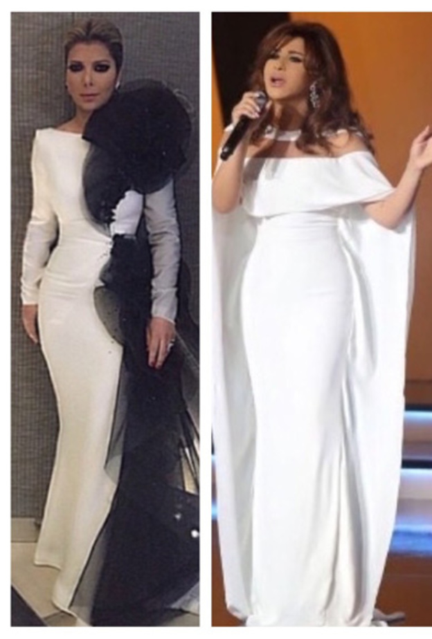 مايا دياب بإطلالتين صادمتين وبعيدتين عن الأناقة