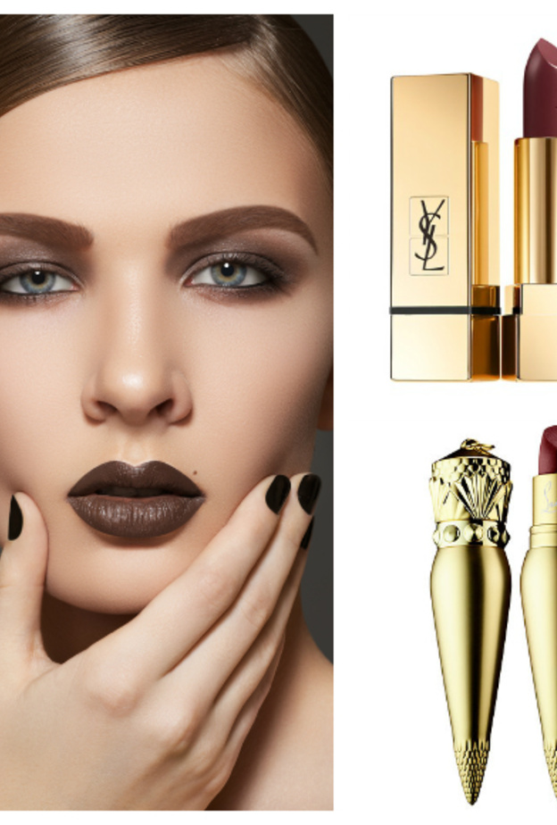 أحمر الشفاه البني أحدث صيحات الجمال لخريف 2017