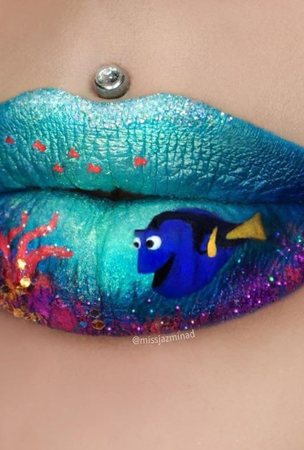 أشهر شخصيات دزني على الشفاة 